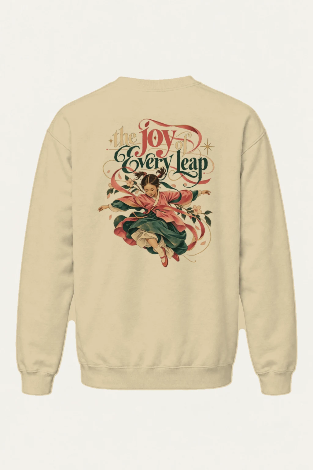"Joy of Every Leap" Heavy Blend Unisex Crewneck Sweatshirt | Gildan 18000