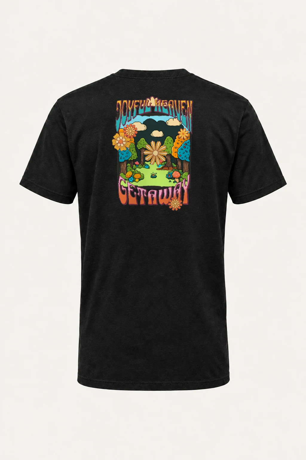 "Joyful Gathering" Heavyweight Unisex Crewneck T-shirt | Gildan 5000