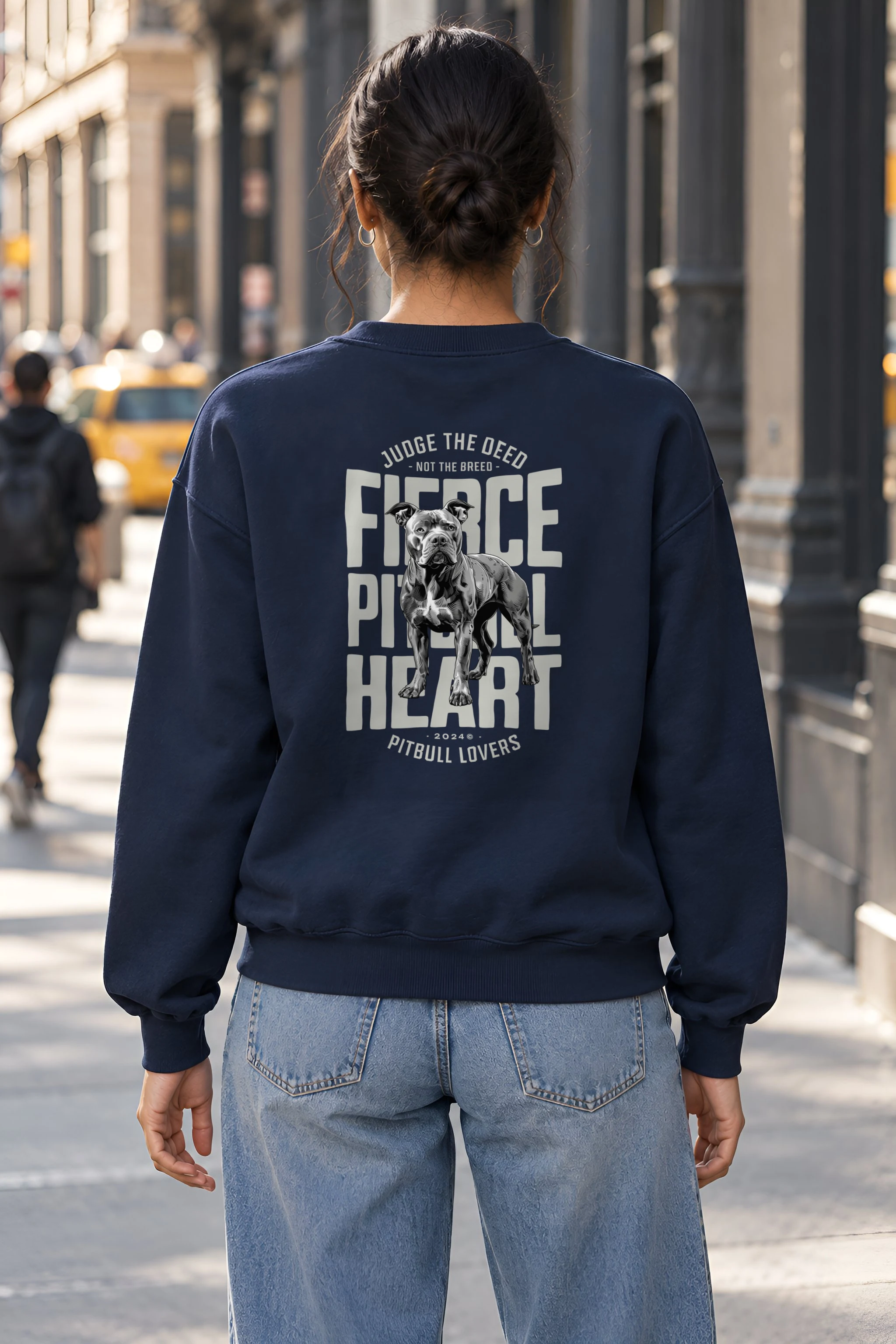 "Judge The Deed" 1 Crewneck Sweatshirt