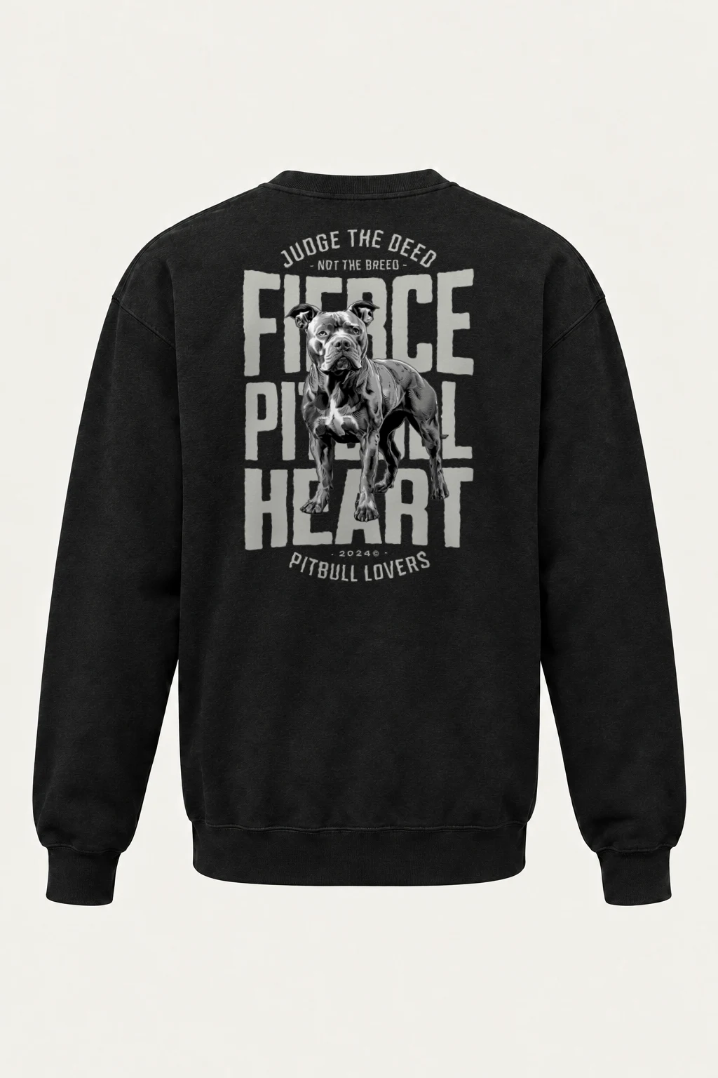 "Judge The Deed" Heavy Blend Unisex Crewneck Sweatshirt | Gildan 18000