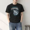 "Jumping Bass" Heavyweight Unisex Crewneck T-shirt