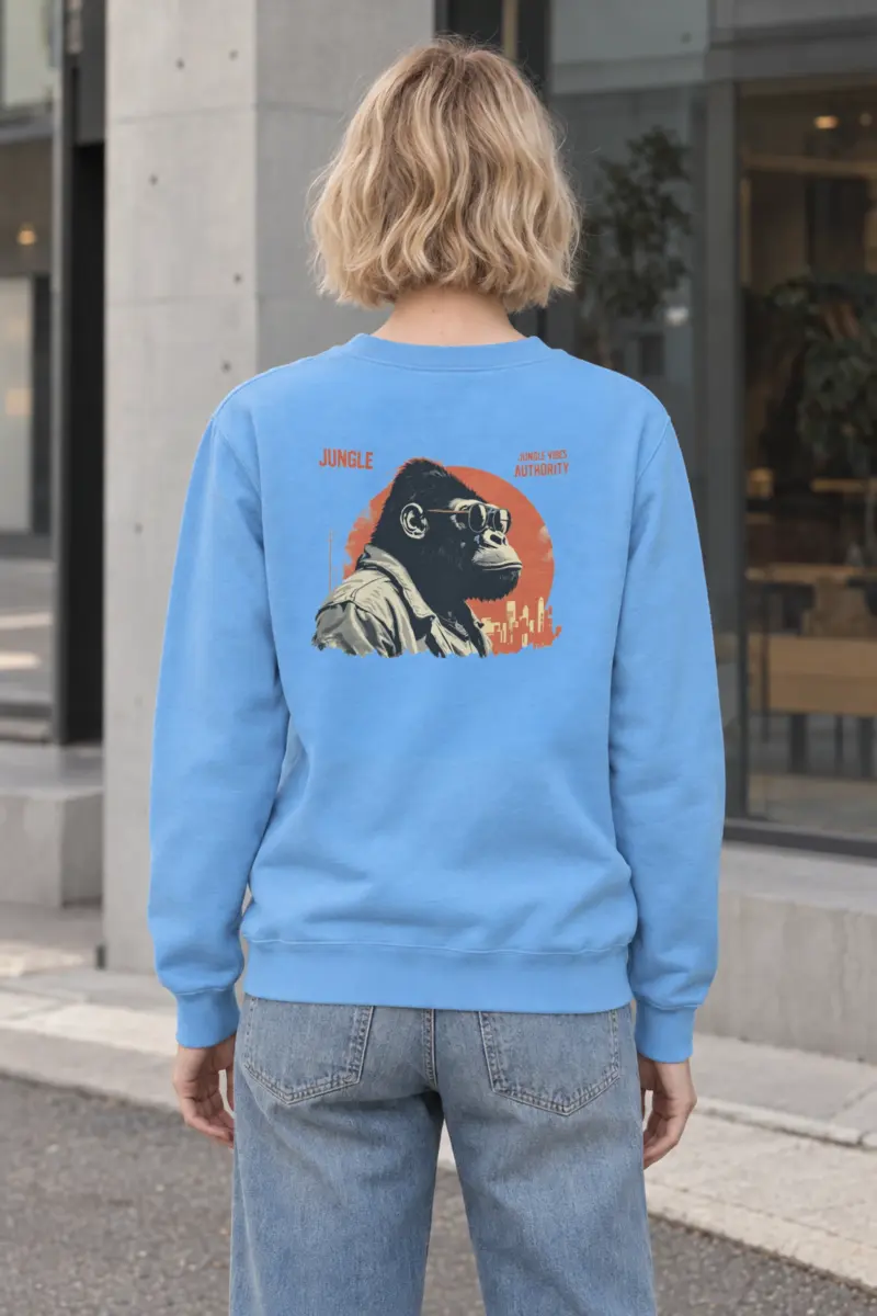 "Jungle Vibes Authority" Heavy Blend Unisex Crewneck Sweatshirt