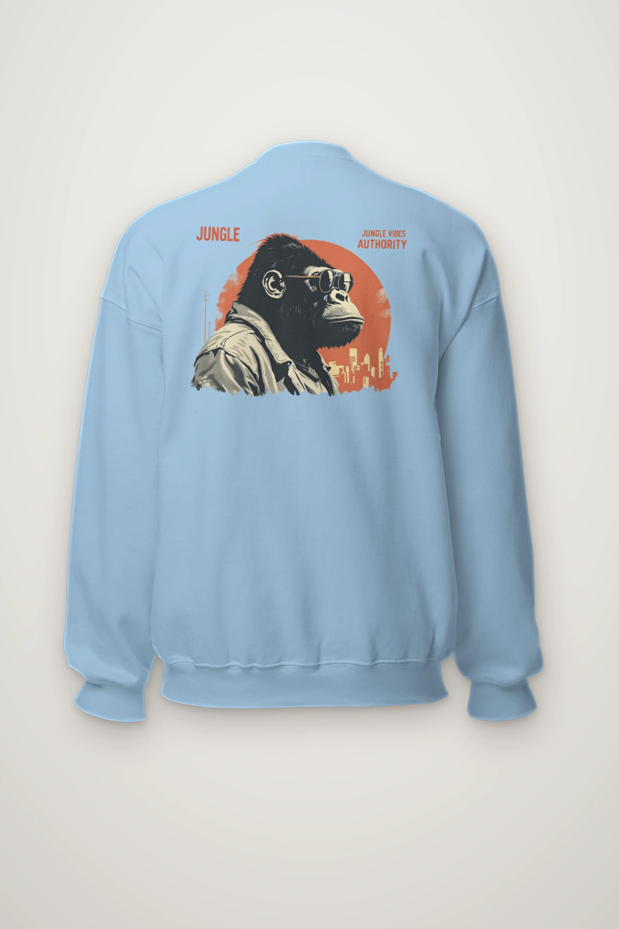 "Jungle Vibes Authority" Heavy Blend Unisex Crewneck Sweatshirt
