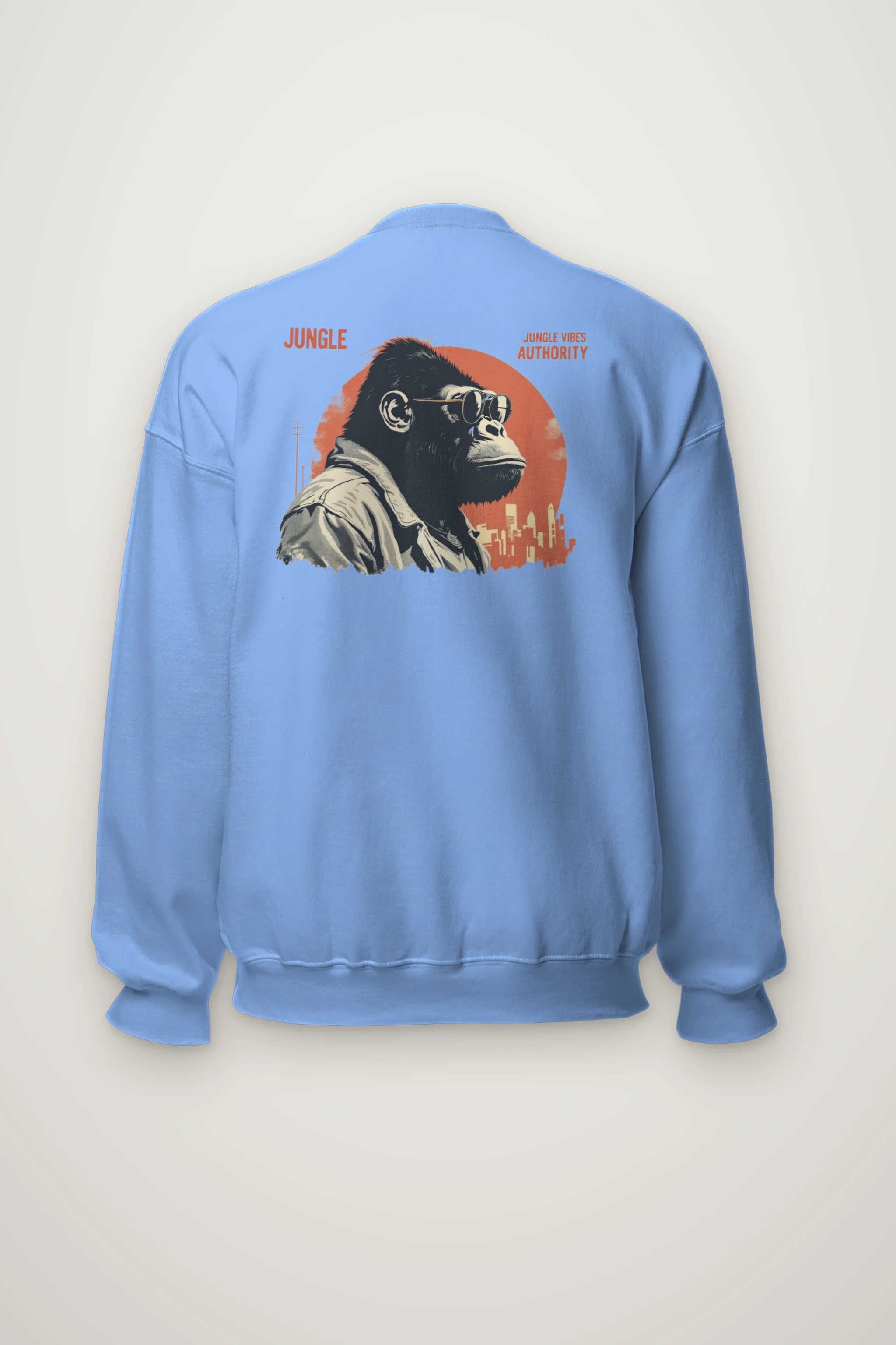 "Jungle Vibes Authority" Heavy Blend Unisex Crewneck Sweatshirt