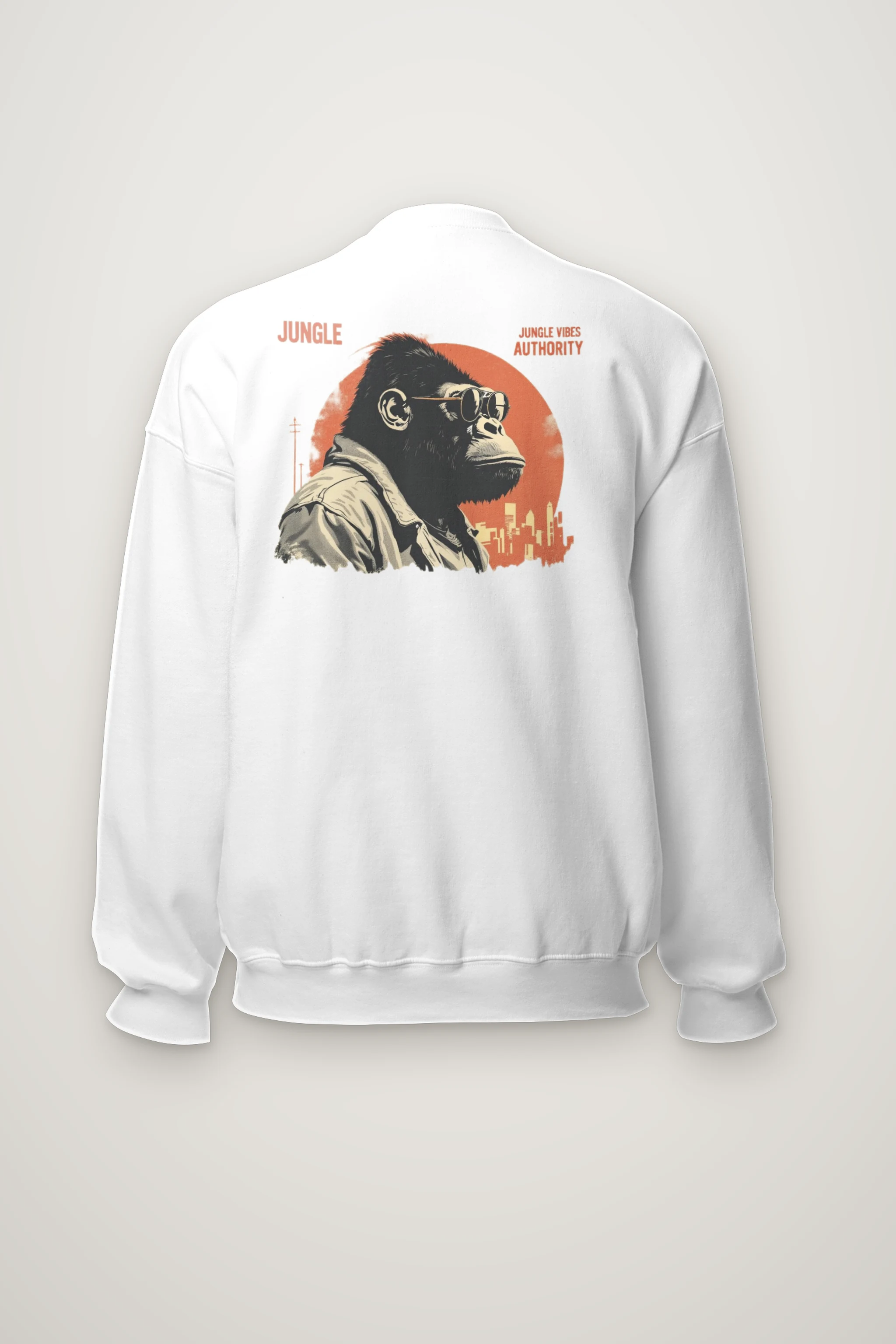 "Jungle Vibes Authority" Heavy Blend Unisex Crewneck Sweatshirt