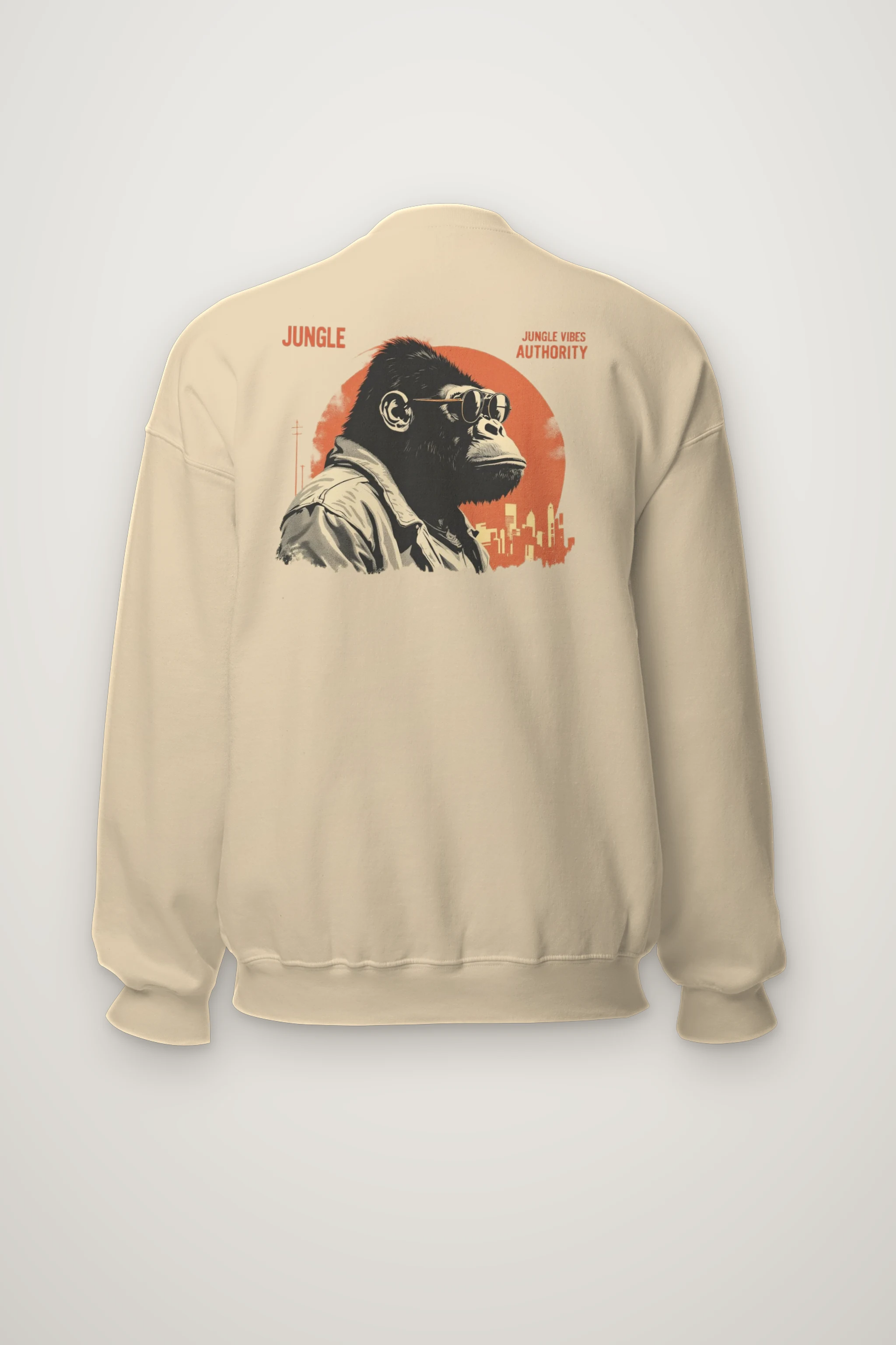 "Jungle Vibes Authority" Heavy Blend Unisex Crewneck Sweatshirt