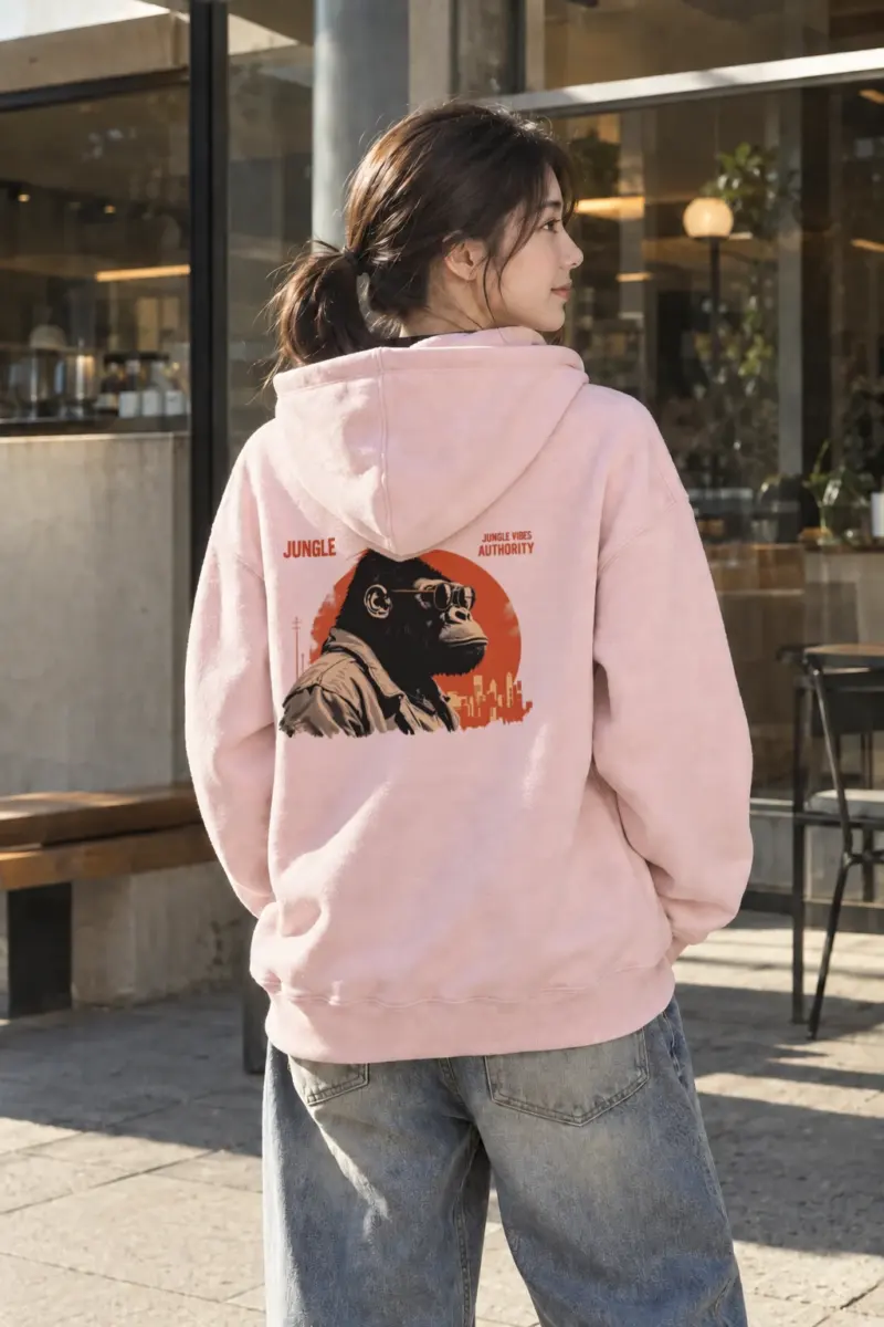 "Jungle Vibes Authority" Heavy Blend Unisex Pullover Hoodie | Gildan 18500