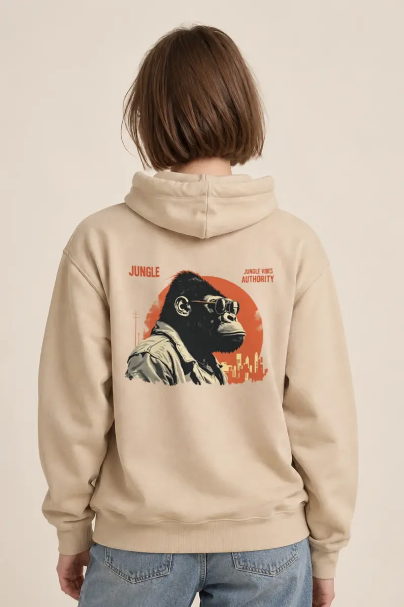 "Jungle Vibes Authority" Heavy Blend Unisex Pullover Hoodie
