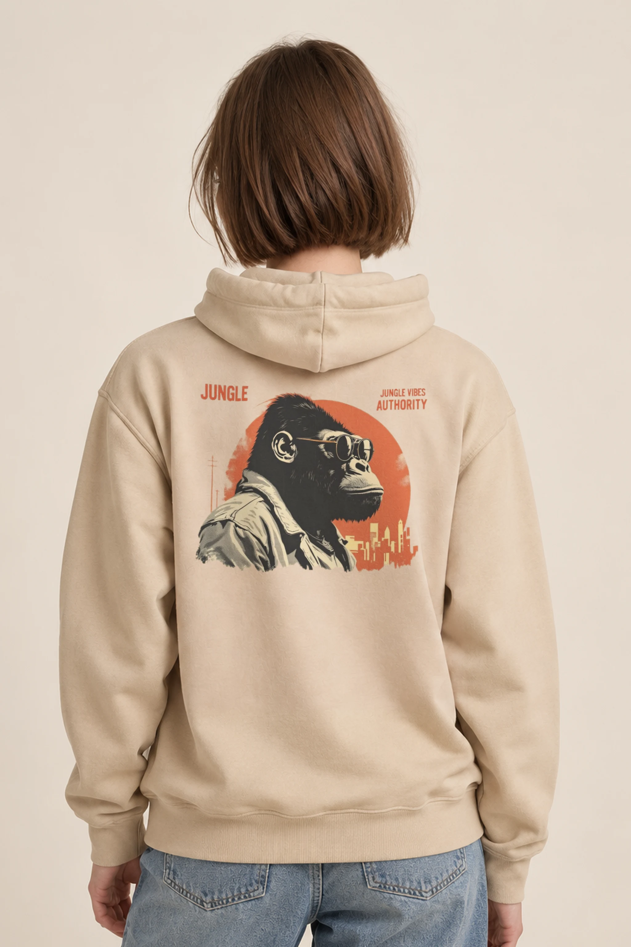 "Jungle Vibes Authority" Heavy Blend Unisex Pullover Hoodie