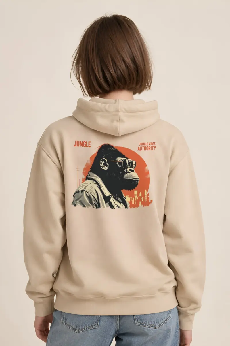 "Jungle Vibes Authority" Heavy Blend Unisex Pullover Hoodie