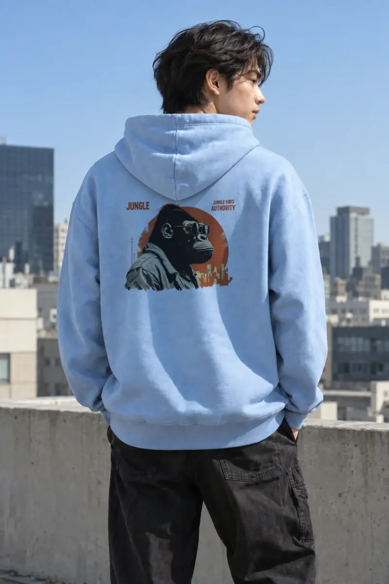“Jungle Vibes Authority” Heavy Blend Unisex Pullover Hoodie | Gildan 18500