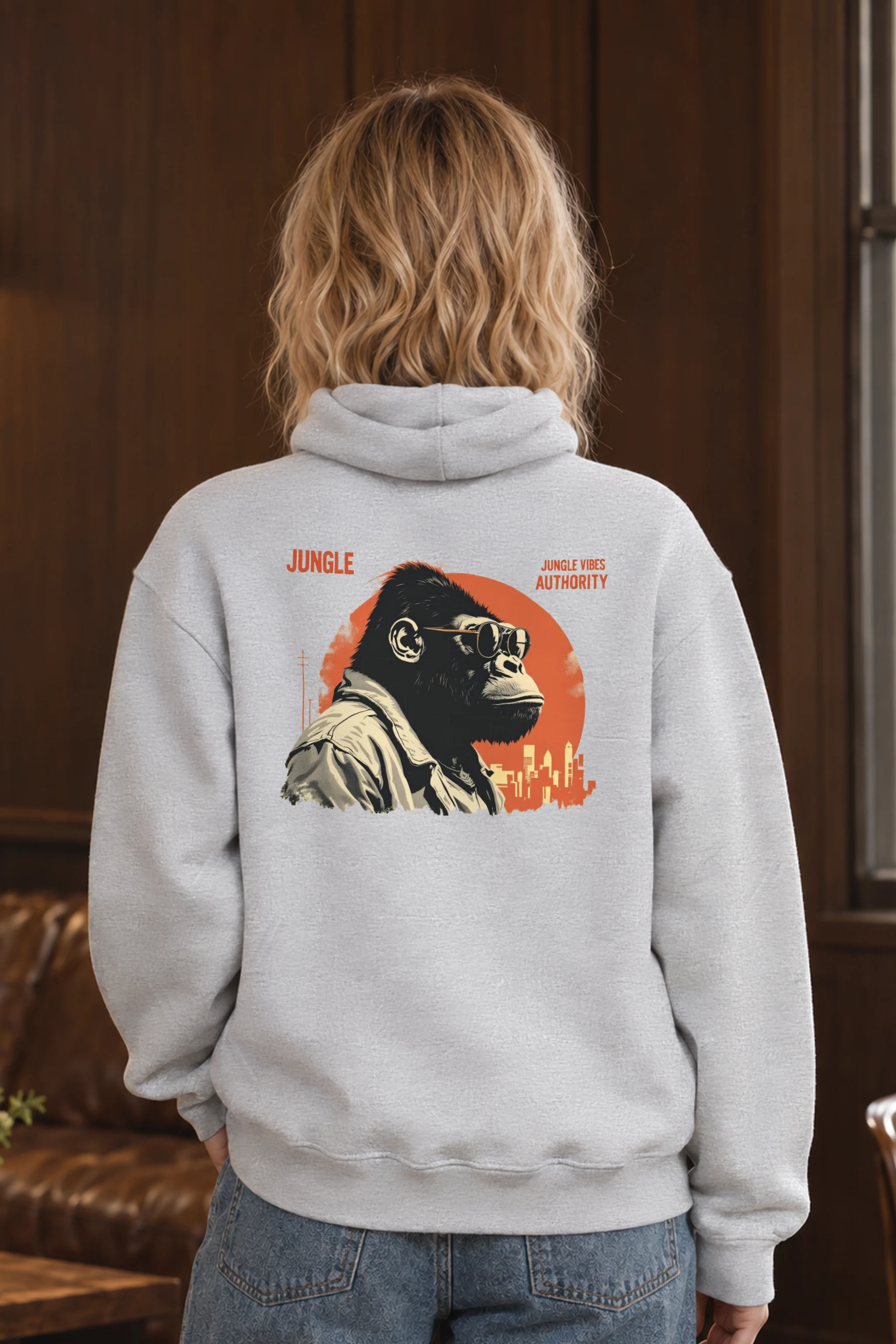 "Jungle Vibes Authority" 1 Pullover Hoodie