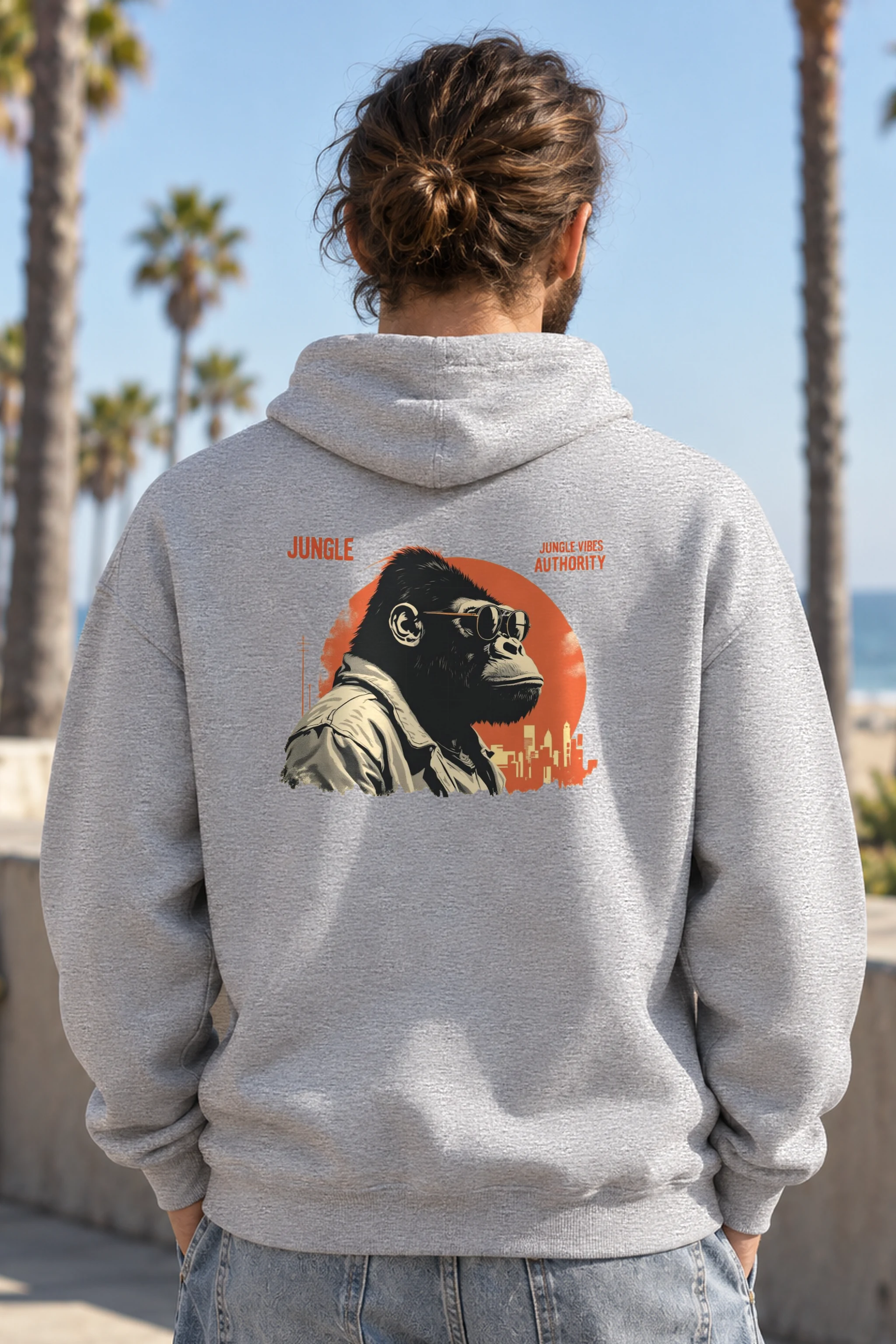"Jungle Vibes Authority" 1 Pullover Hoodie