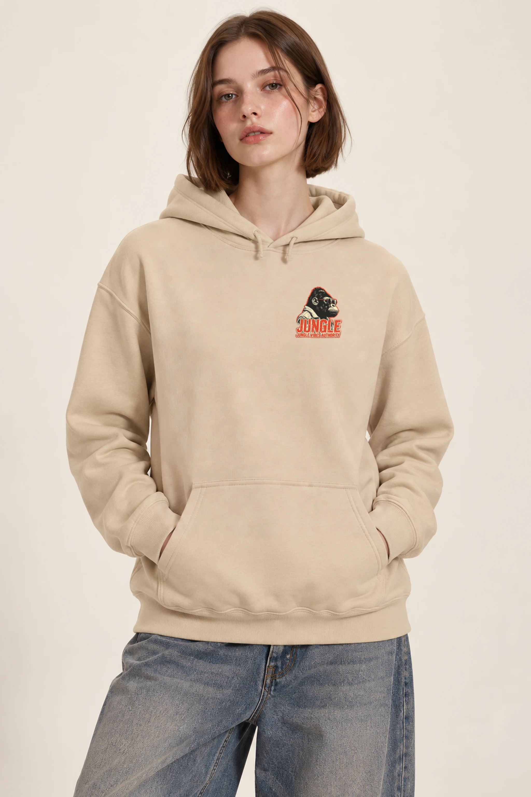 "Jungle Vibes Authority" Heavy Blend Unisex Pullover Hoodie