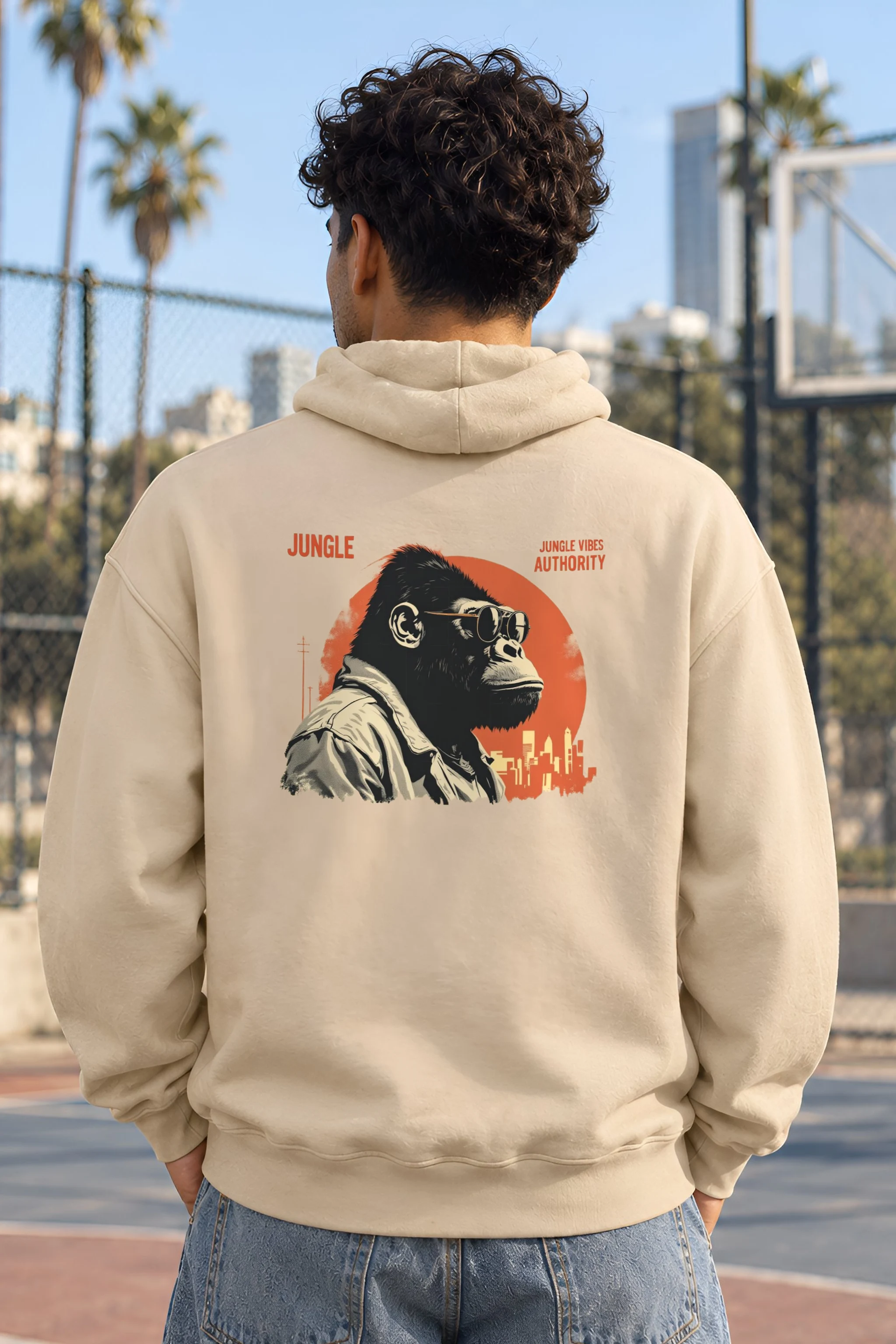 "Jungle Vibes Authority" 1 Pullover Hoodie