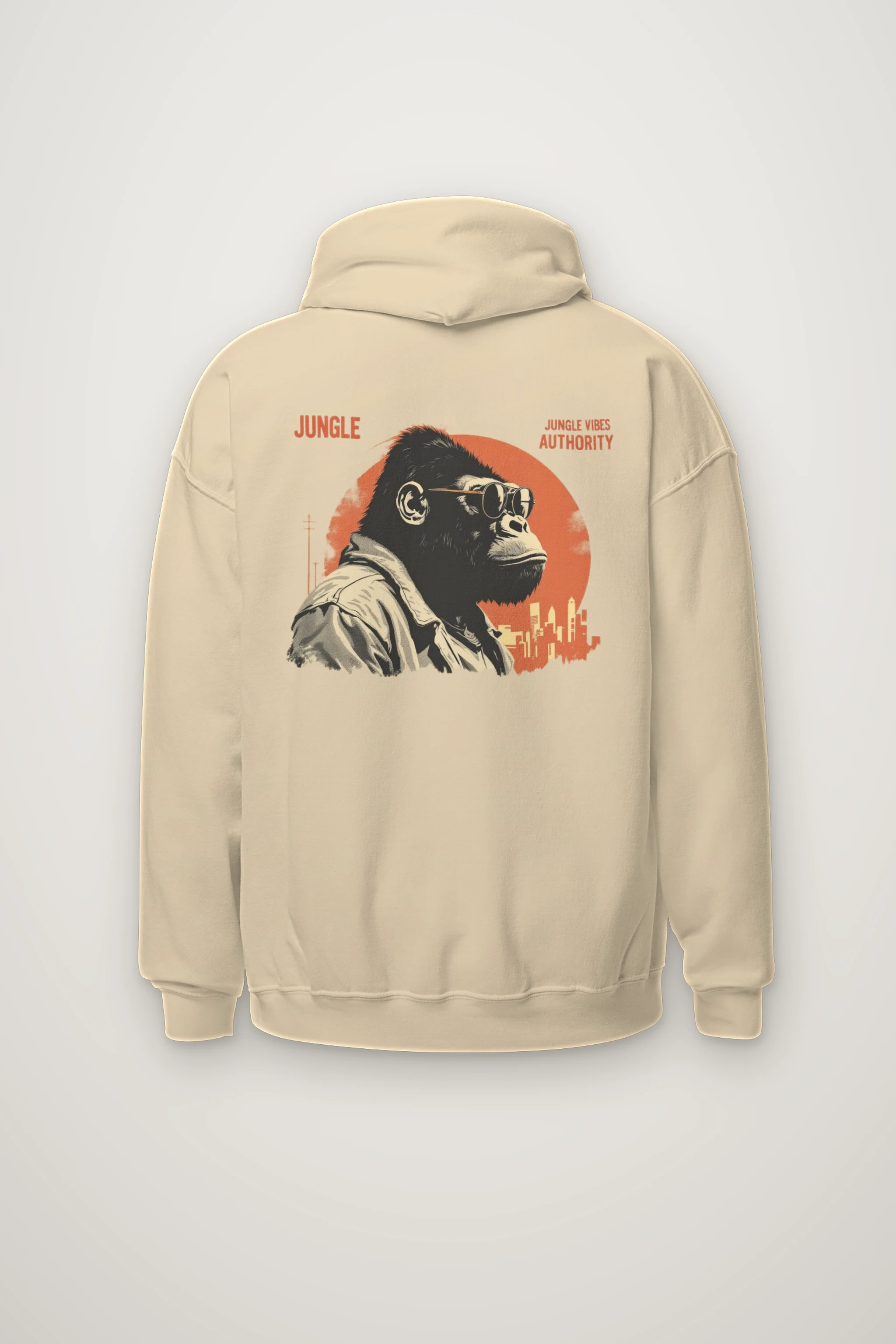 "Jungle Vibes Authority" Heavy Blend Unisex Pullover Hoodie