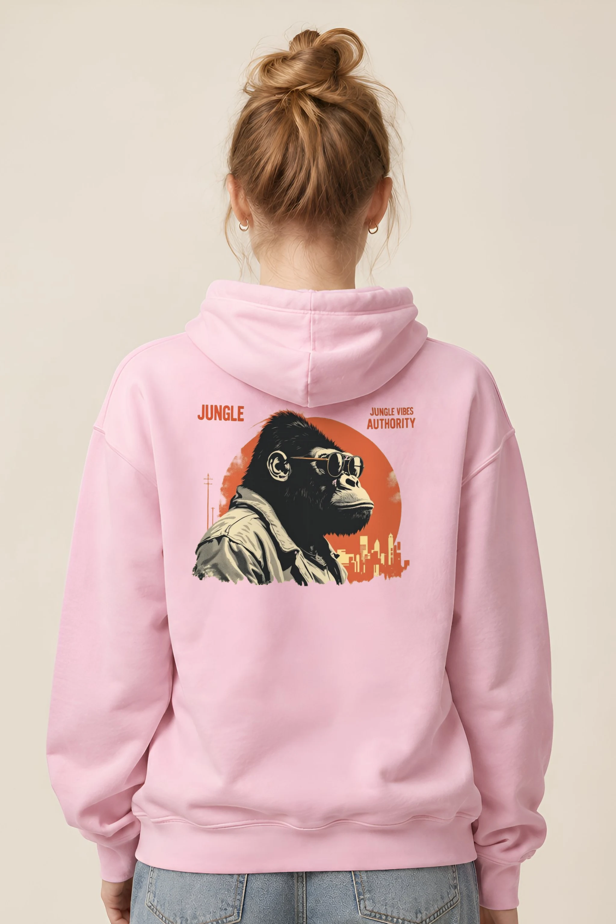"Jungle Vibes Authority" 1 Pullover Hoodie
