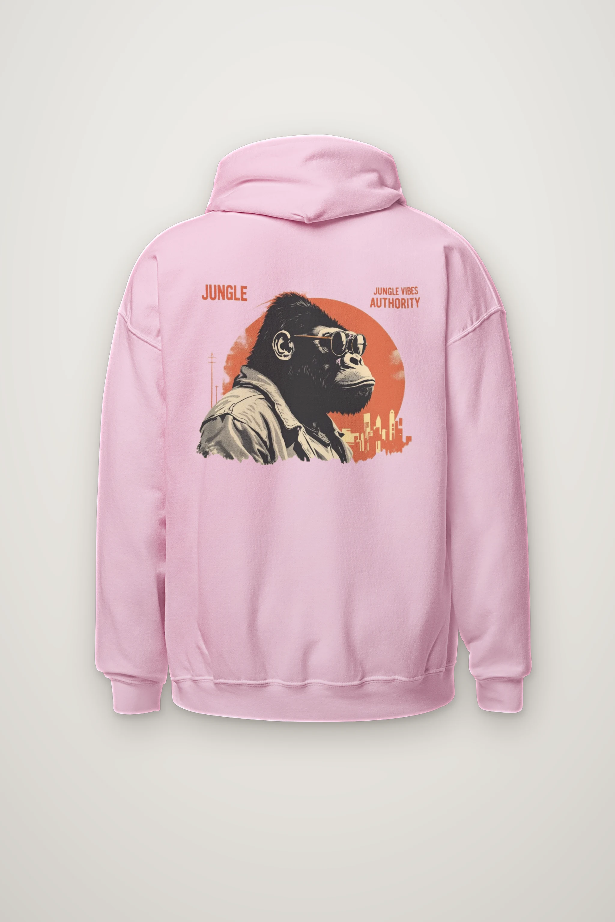 "Jungle Vibes Authority" Heavy Blend Unisex Pullover Hoodie