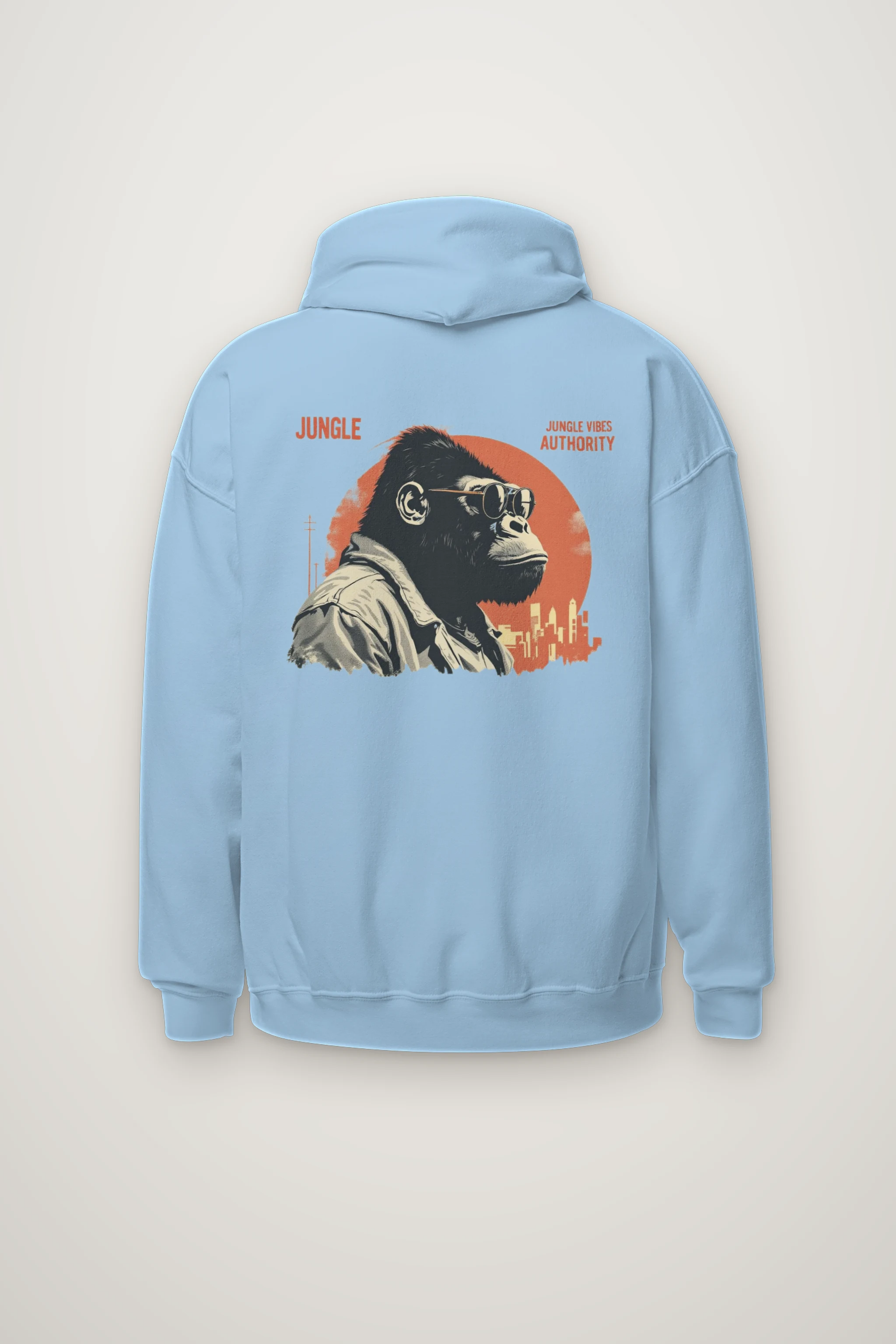 "Jungle Vibes Authority" Heavy Blend Unisex Pullover Hoodie