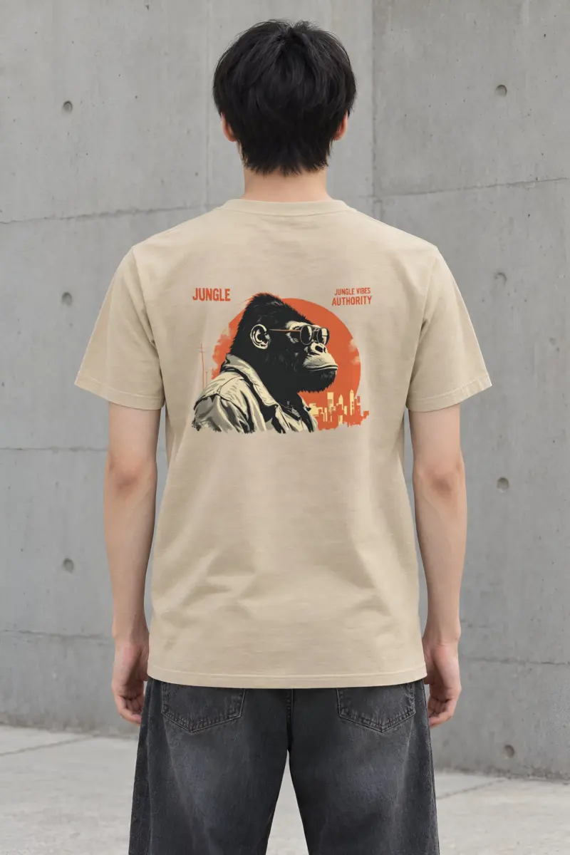 "Jungle Vibes Authority" Heavyweight Unisex Crewneck T-shirt
