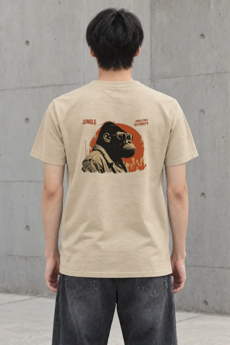 "Jungle Vibes Authority" Heavyweight Unisex Crewneck T-shirt