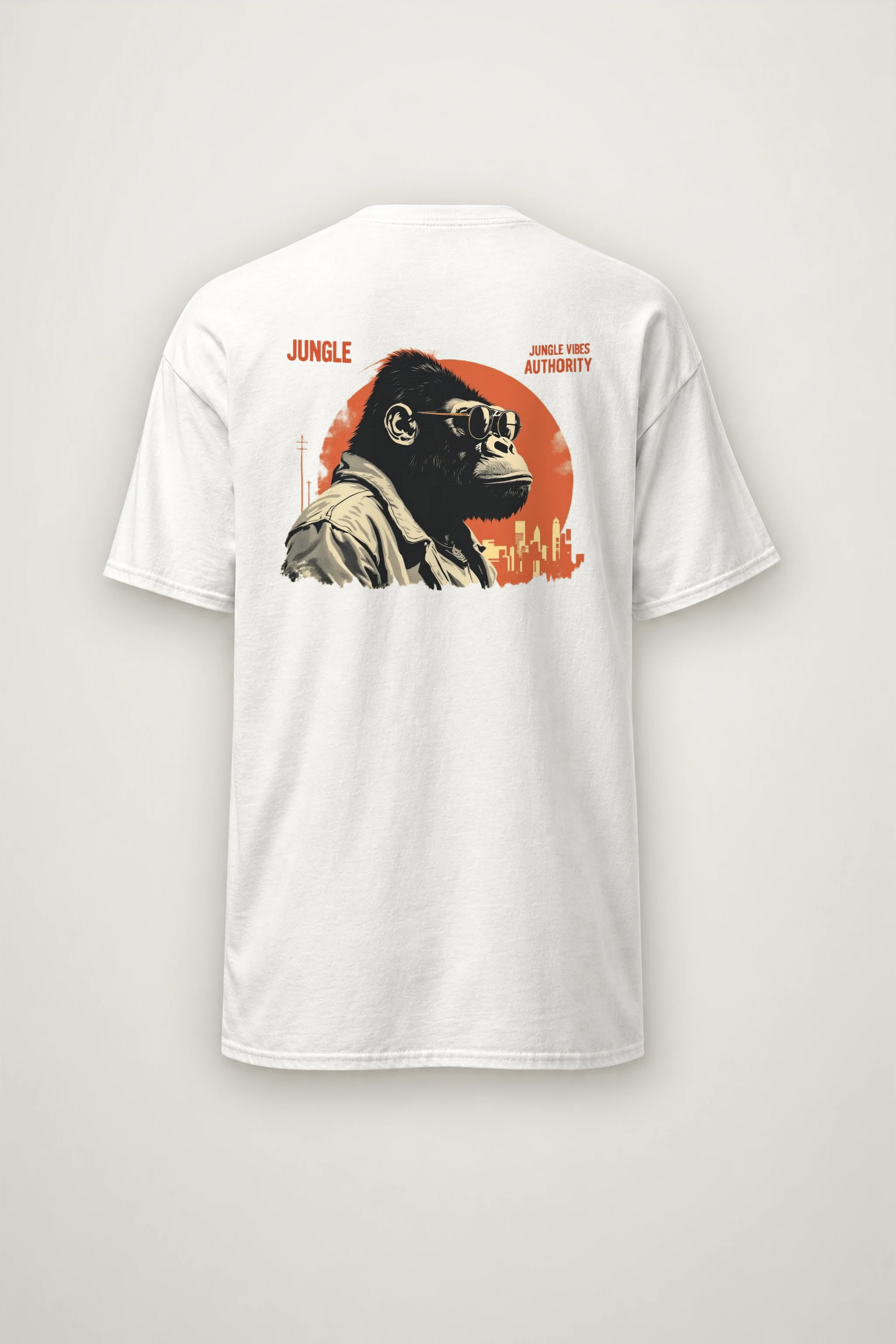 "Jungle Vibes Authority" Heavyweight Unisex Crewneck T-shirt