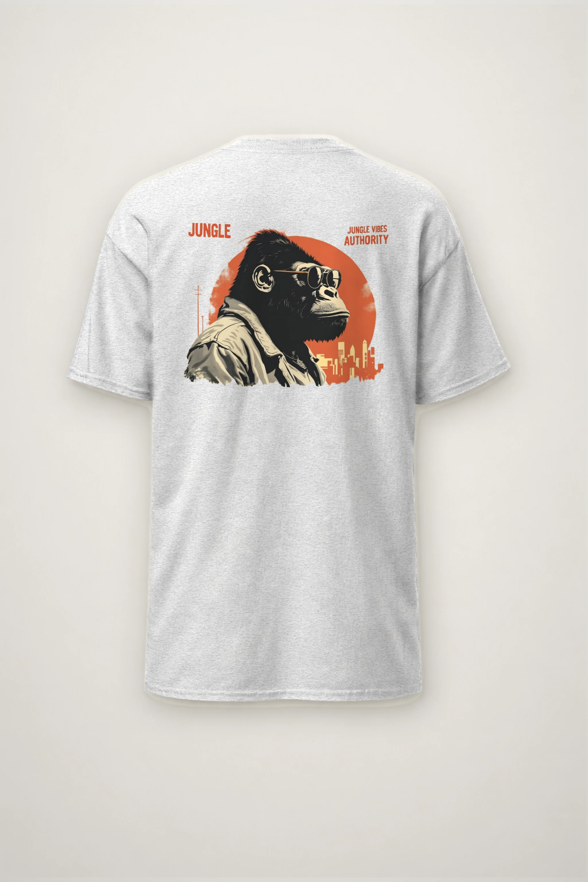 "Jungle Vibes Authority" Heavyweight Unisex Crewneck T-shirt