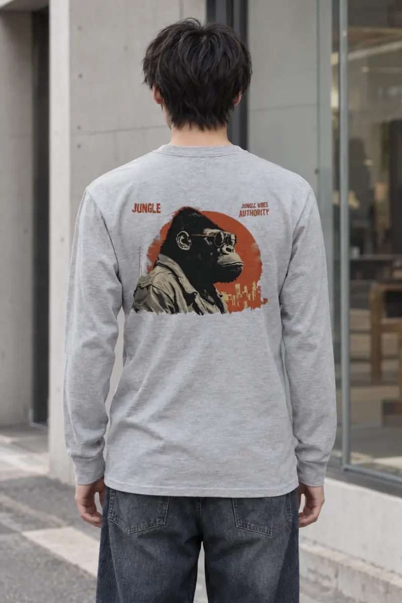 "Jungle Vibes Authority" Unisex Longsleeve T-shirt