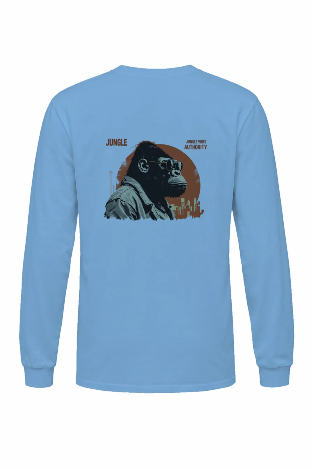 "Jungle Vibes Authority" Unisex Longsleeve T-shirt | Gildan 2400
