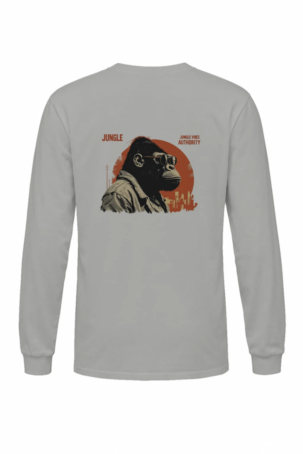 "Jungle Vibes Authority" Unisex Longsleeve T-shirt | Gildan 2400