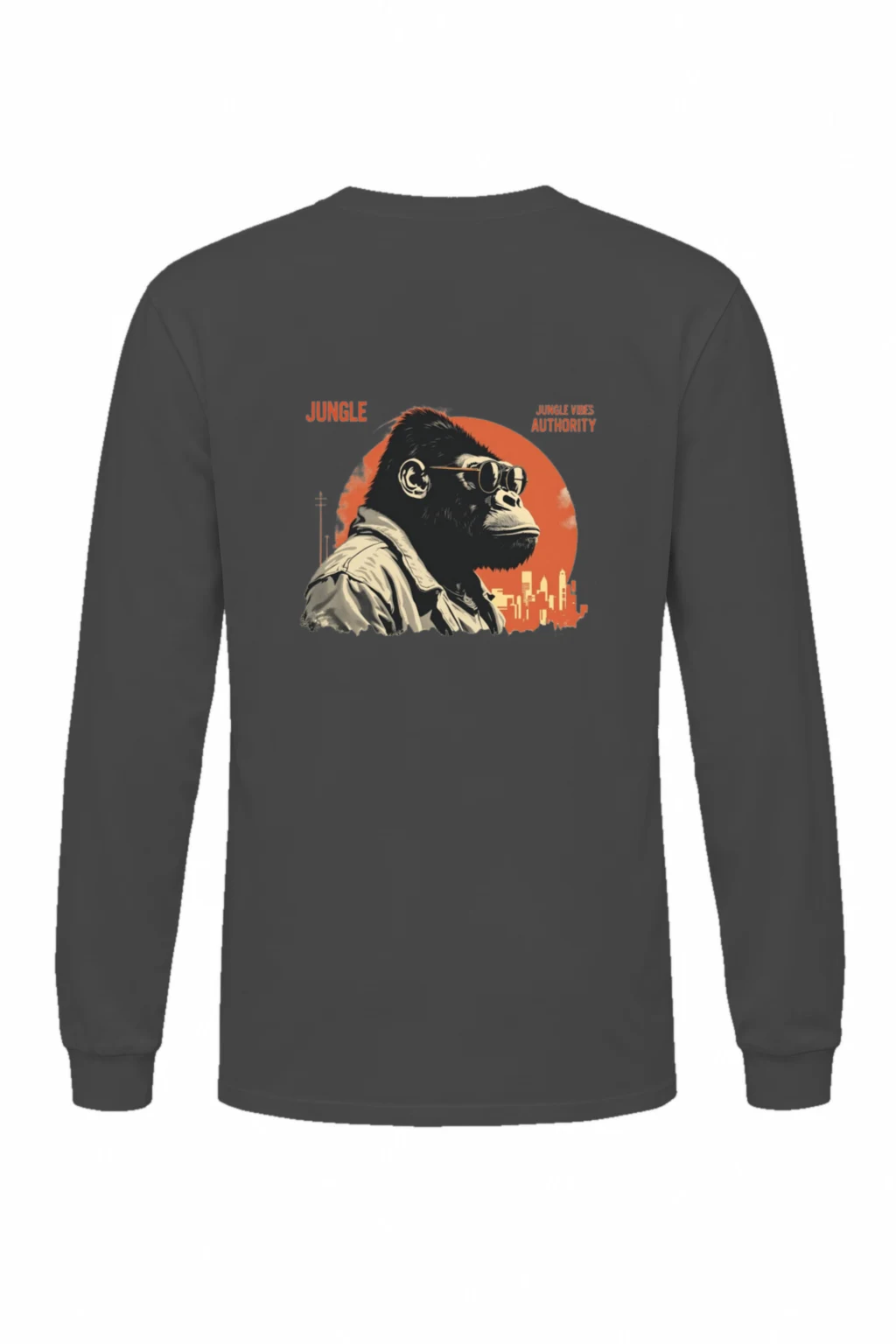 "Jungle Vibes Authority" Unisex Longsleeve T-shirt | Gildan 2400