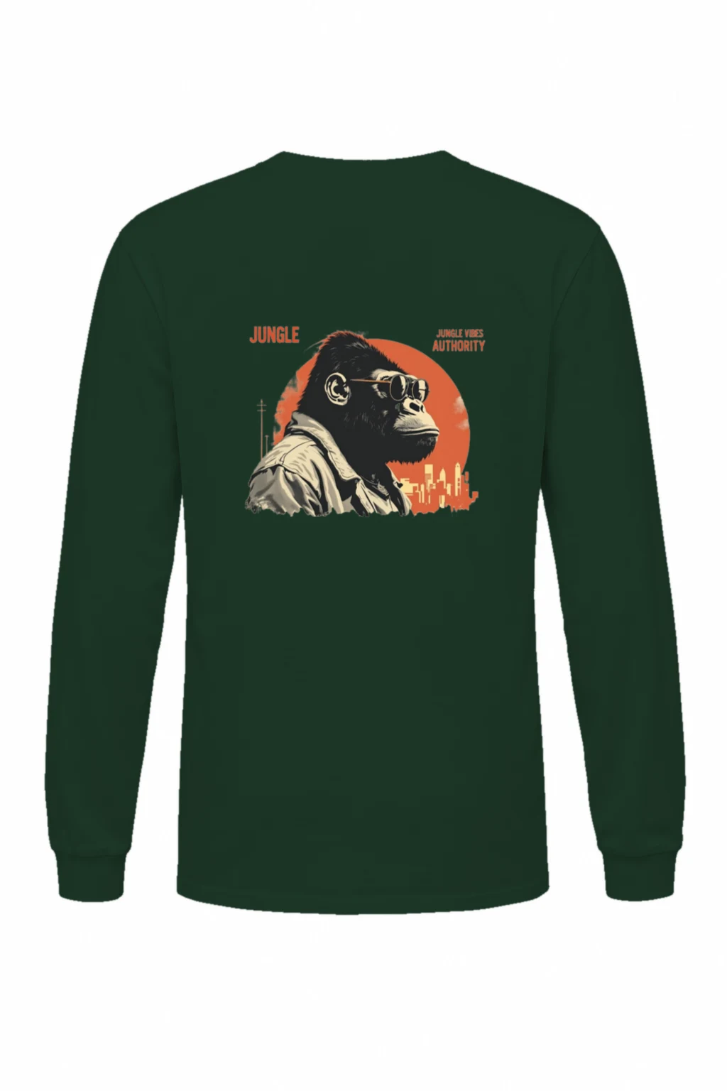 "Jungle Vibes Authority" Unisex Longsleeve T-shirt | Gildan 2400