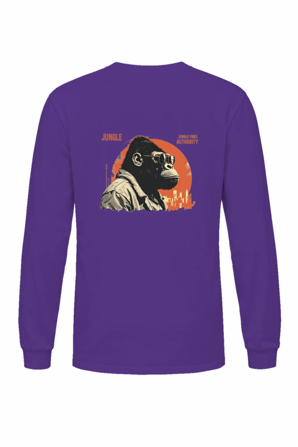 "Jungle Vibes Authority" Unisex Longsleeve T-shirt | Gildan 2400