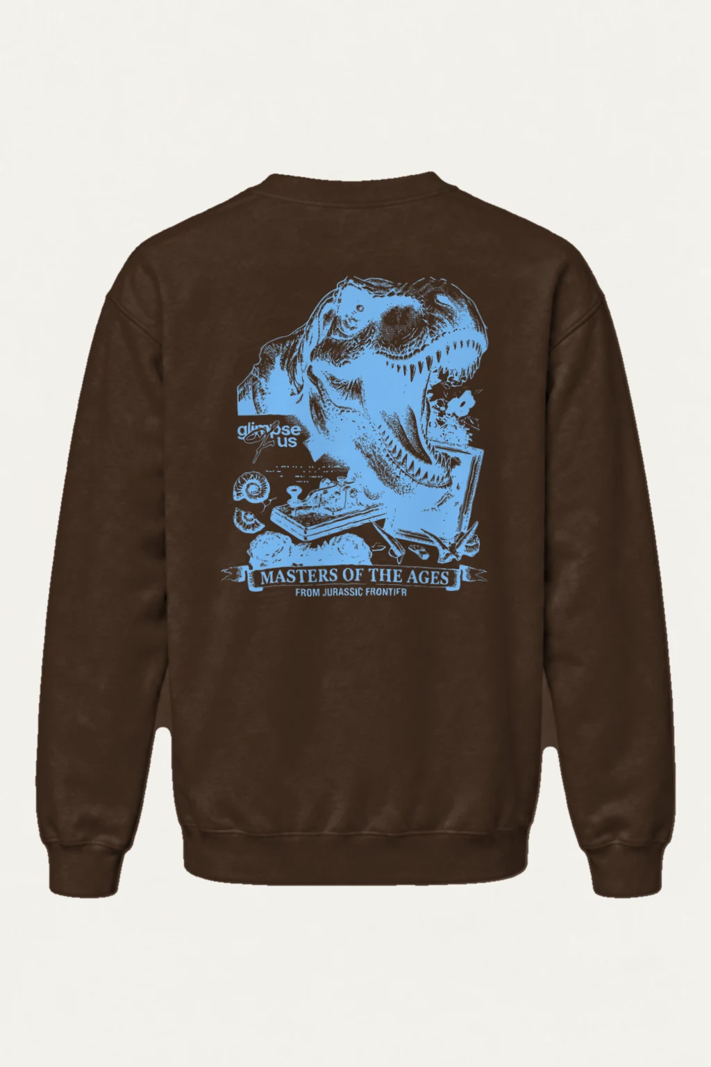 "Jurassic Frontier" Heavy Blend Unisex Crewneck Sweatshirt | Gildan 18000