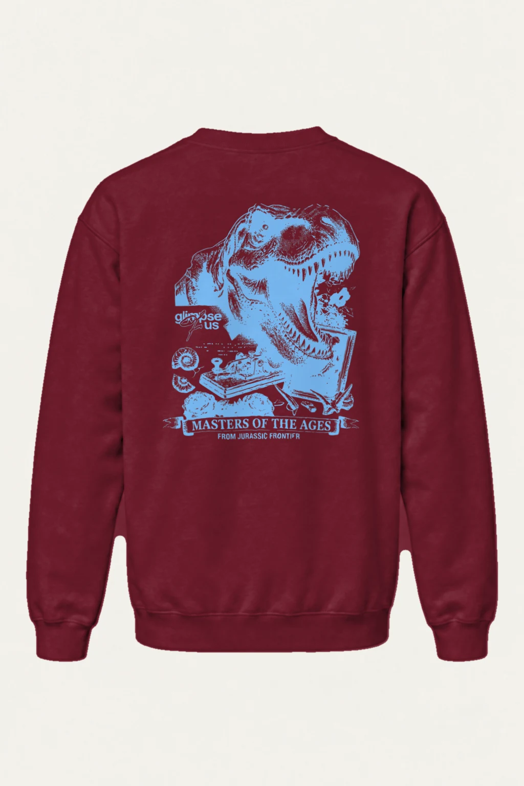 "Jurassic Frontier" Heavy Blend Unisex Crewneck Sweatshirt | Gildan 18000