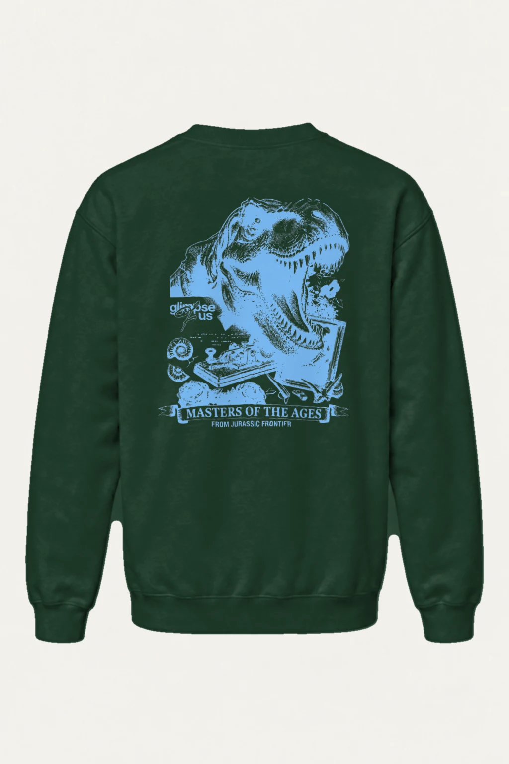 "Jurassic Frontier" Heavy Blend Unisex Crewneck Sweatshirt | Gildan 18000