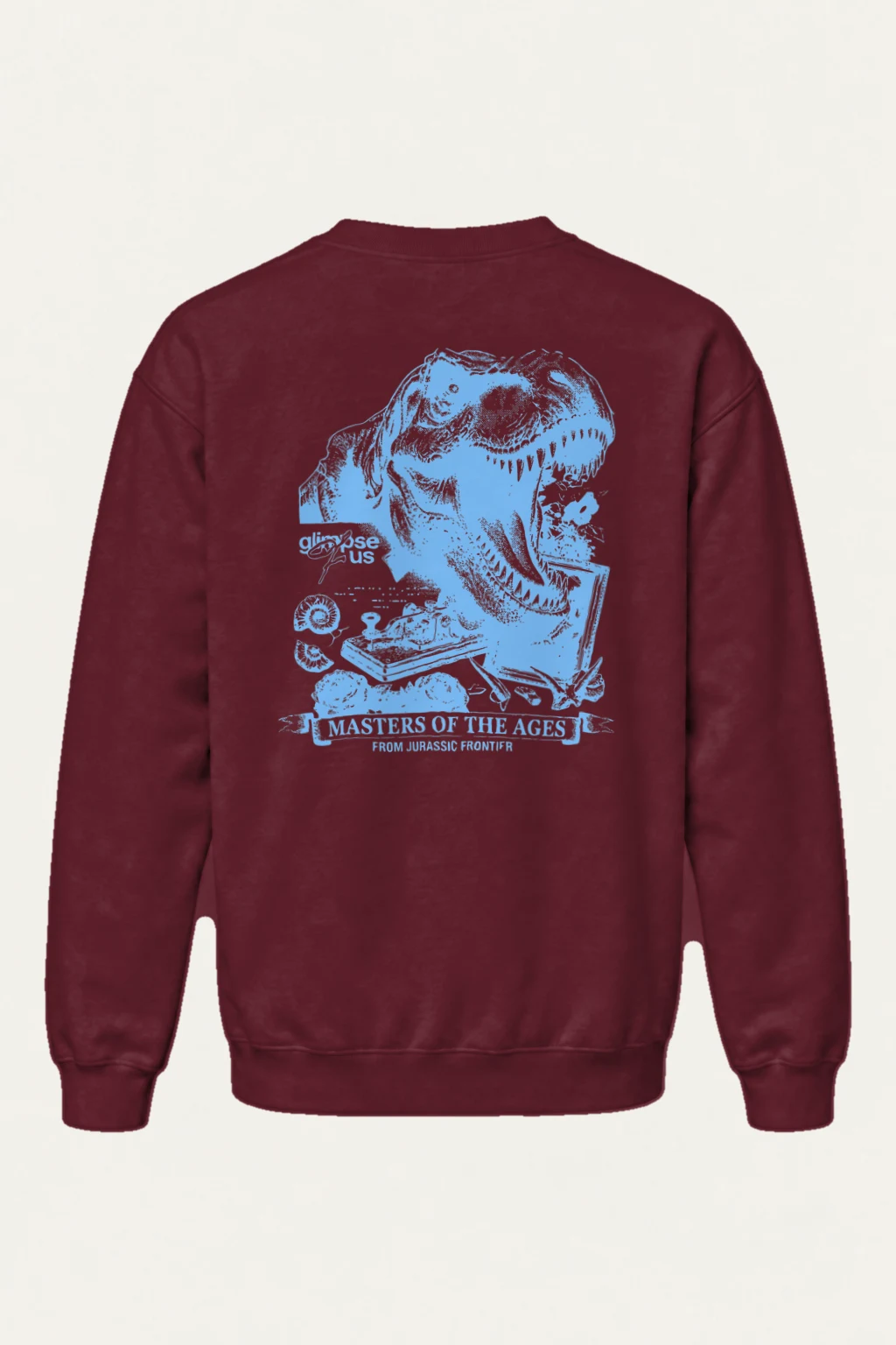 "Jurassic Frontier" Heavy Blend Unisex Crewneck Sweatshirt | Gildan 18000