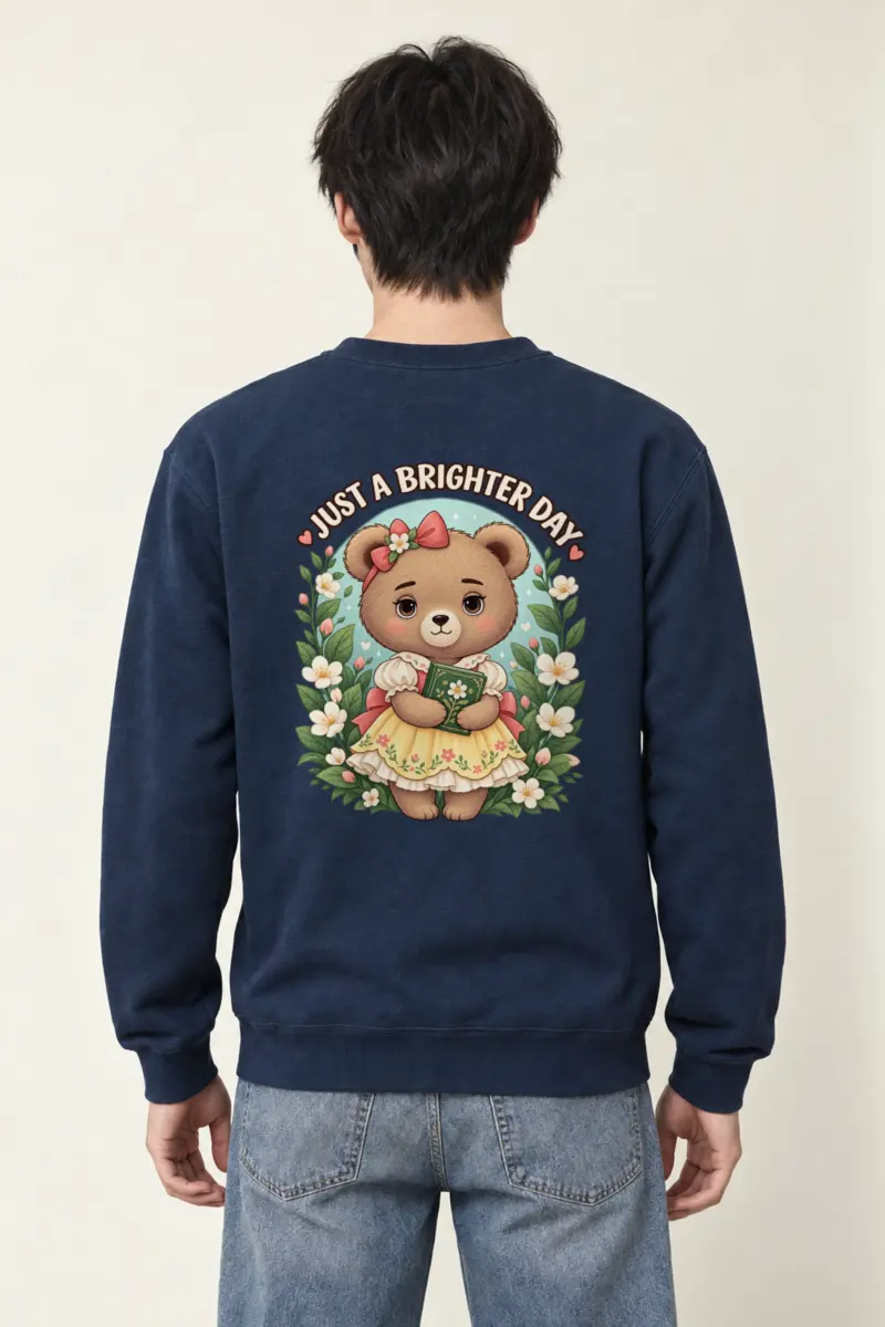 "Just A Brighter Day" Heavy Blend Unisex Crewneck Sweatshirt