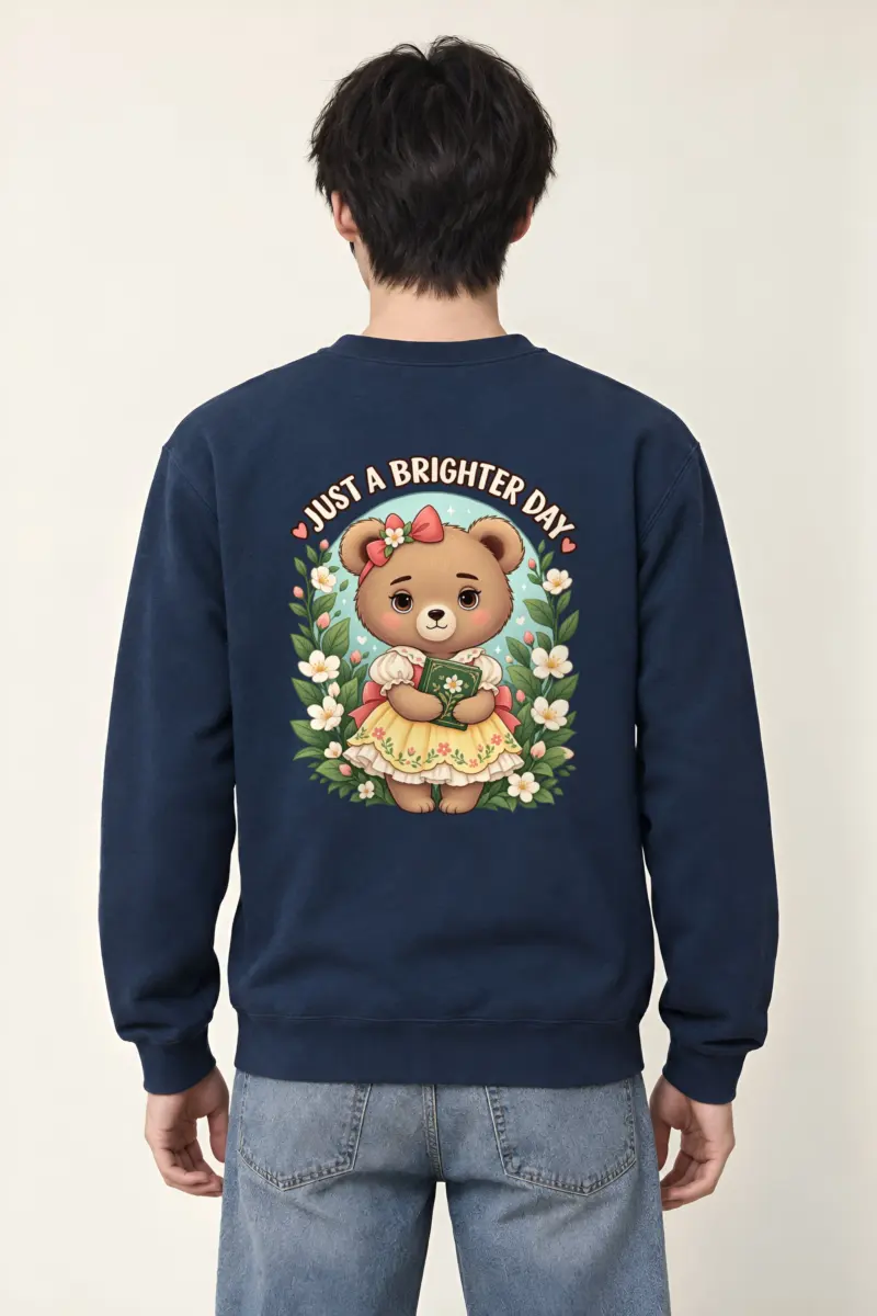 "Just A Brighter Day" Heavy Blend Unisex Crewneck Sweatshirt