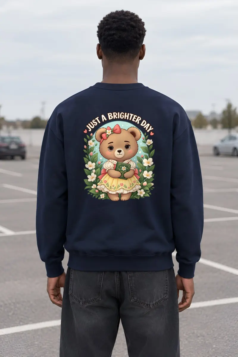 "Just A Brighter Day" Heavy Blend Unisex Crewneck Sweatshirt