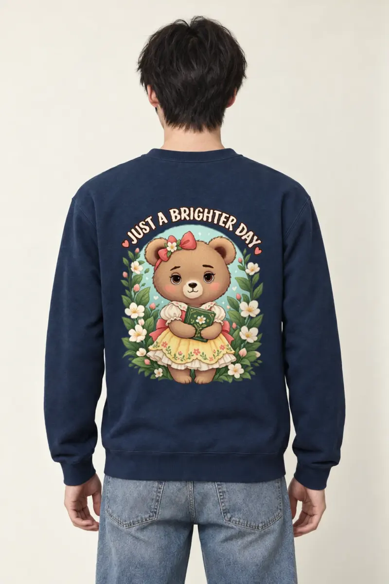 "Just A Brighter Day" Heavy Blend Unisex Crewneck Sweatshirt