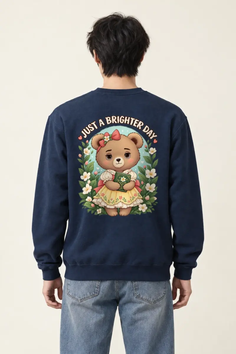 "Just A Brighter Day" Heavy Blend Unisex Crewneck Sweatshirt | Gildan 18000