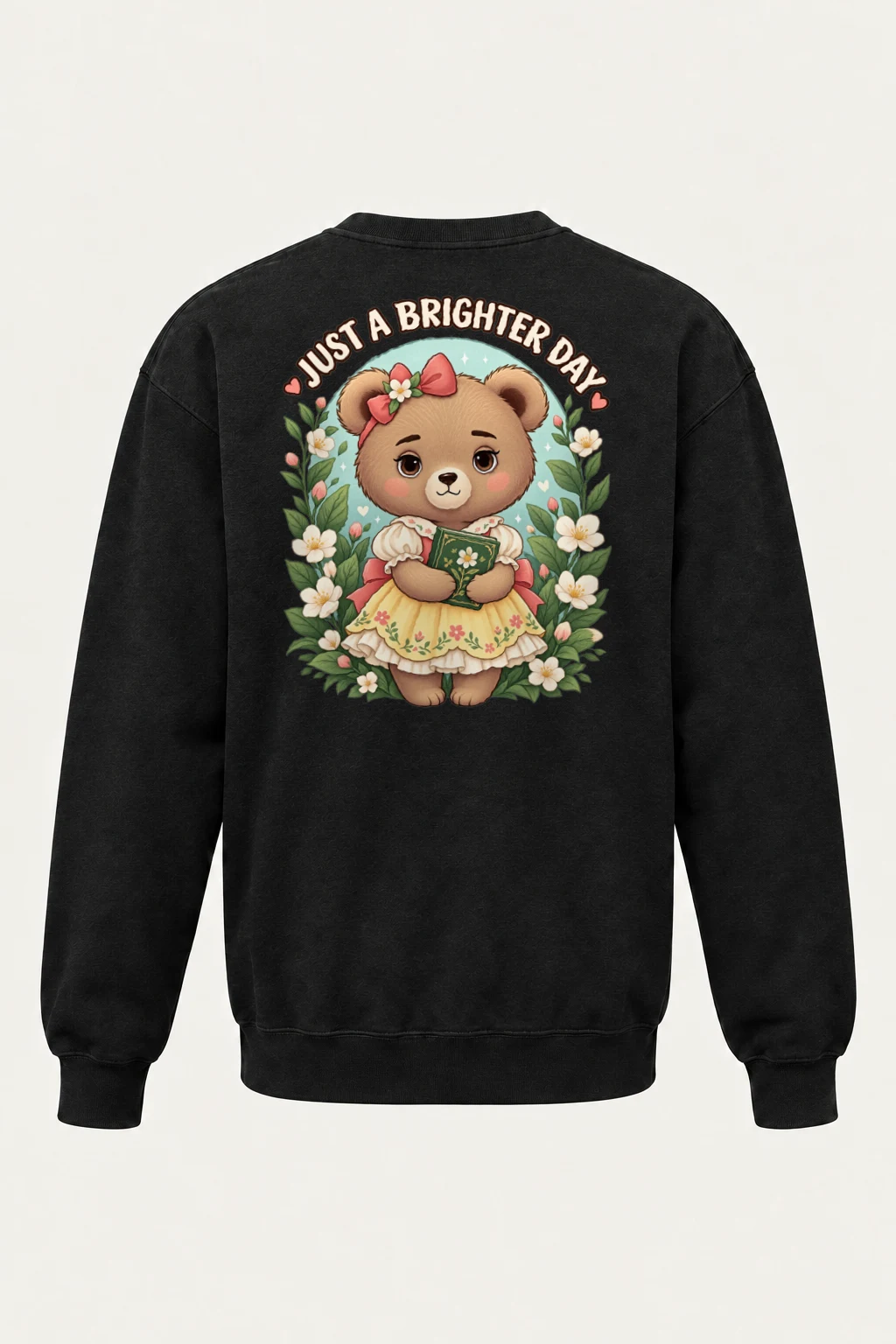 "Just A Brighter Day" Heavy Blend Unisex Crewneck Sweatshirt | Gildan 18000