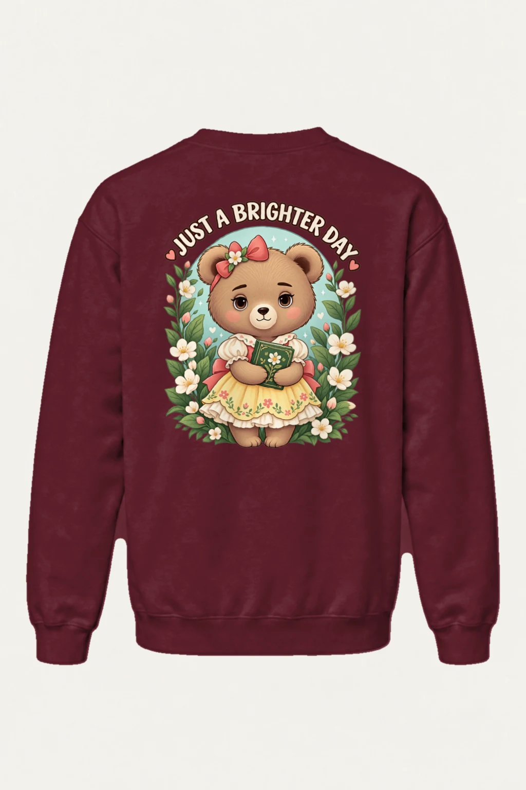 "Just A Brighter Day" Heavy Blend Unisex Crewneck Sweatshirt | Gildan 18000