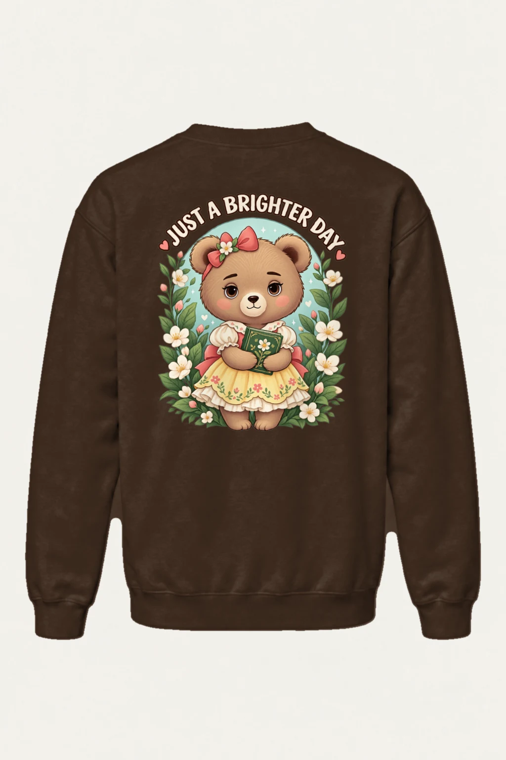 "Just A Brighter Day" Heavy Blend Unisex Crewneck Sweatshirt | Gildan 18000