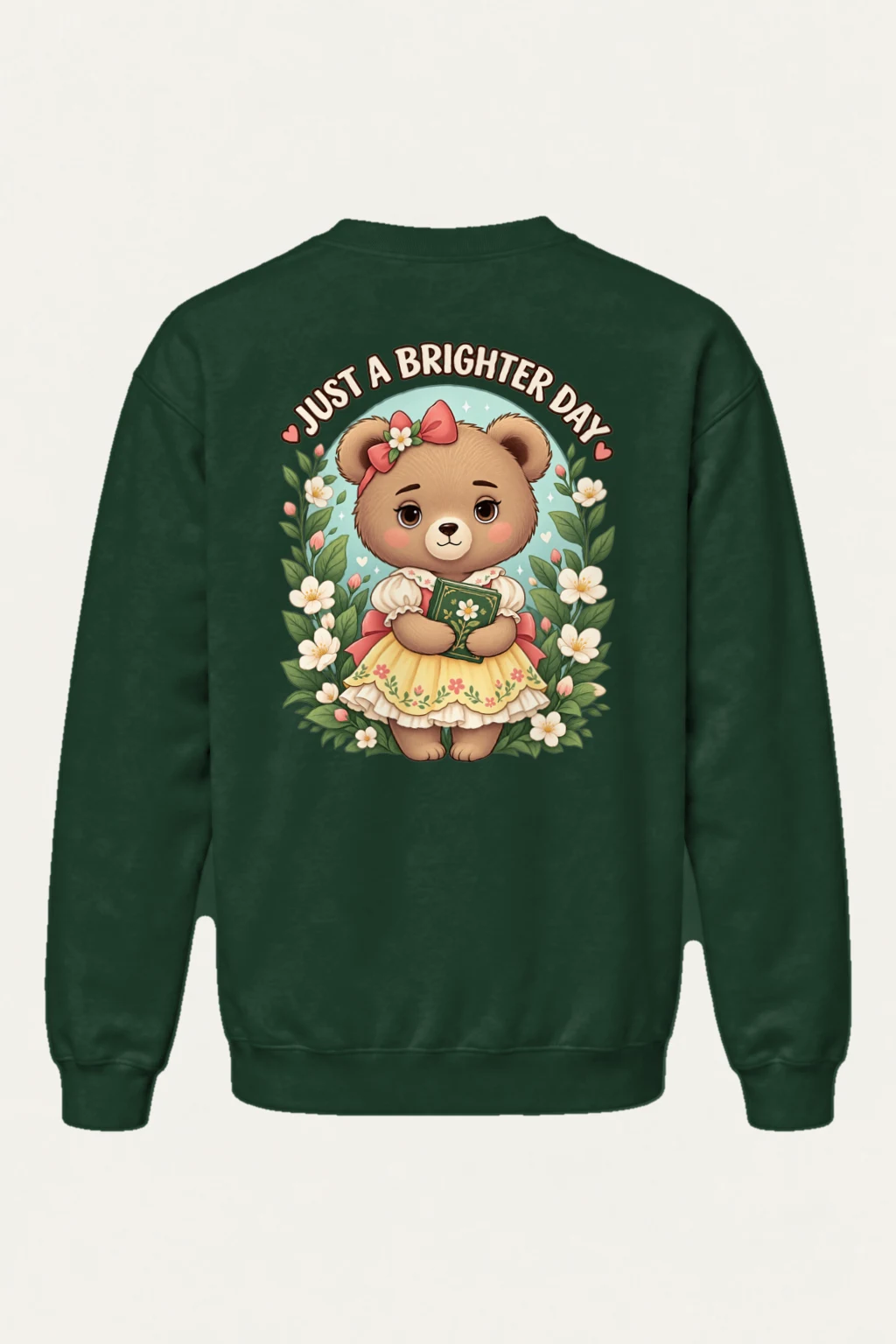 "Just A Brighter Day" Heavy Blend Unisex Crewneck Sweatshirt | Gildan 18000