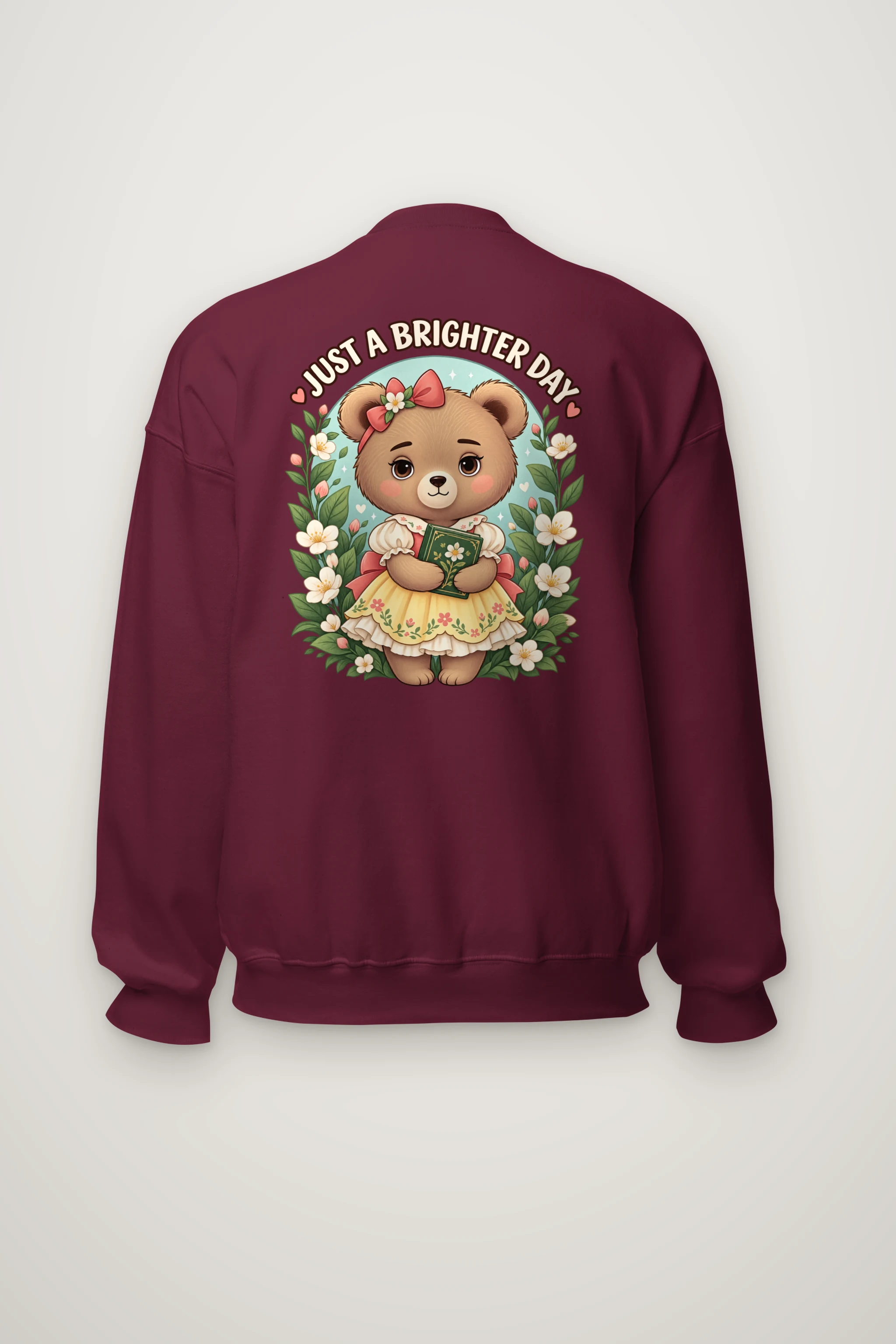 "Just A Brighter Day" Heavy Blend Unisex Crewneck Sweatshirt