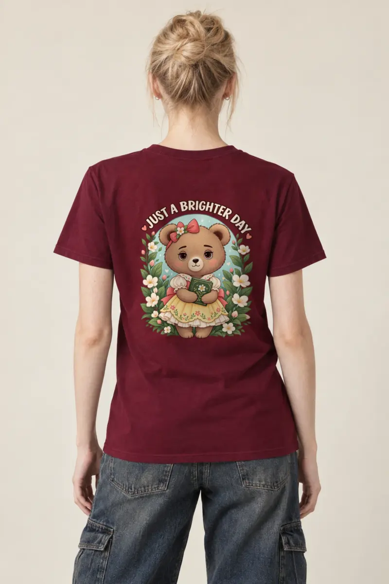 "Just A Brighter Day" Heavyweight Unisex Crewneck T-shirt