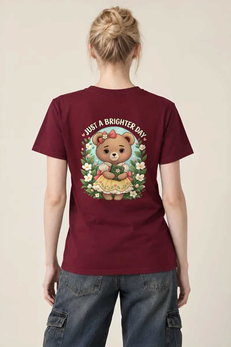 "Just A Brighter Day" Heavyweight Unisex Crewneck T-shirt