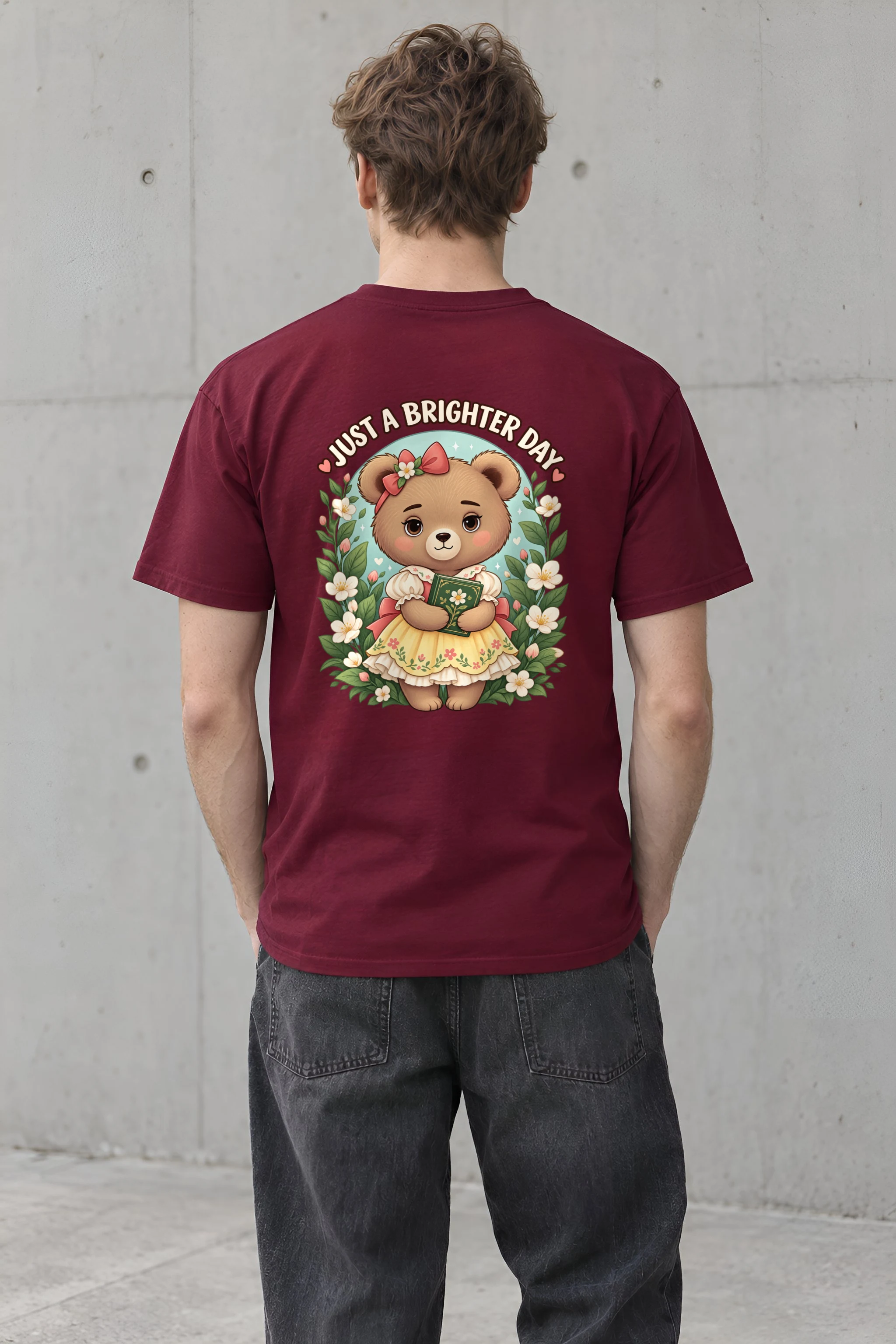 "Just A Brighter Day" Heavyweight Unisex Crewneck T-shirt